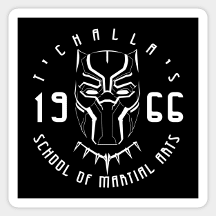 T'Challa's School of Martial Arts Sticker